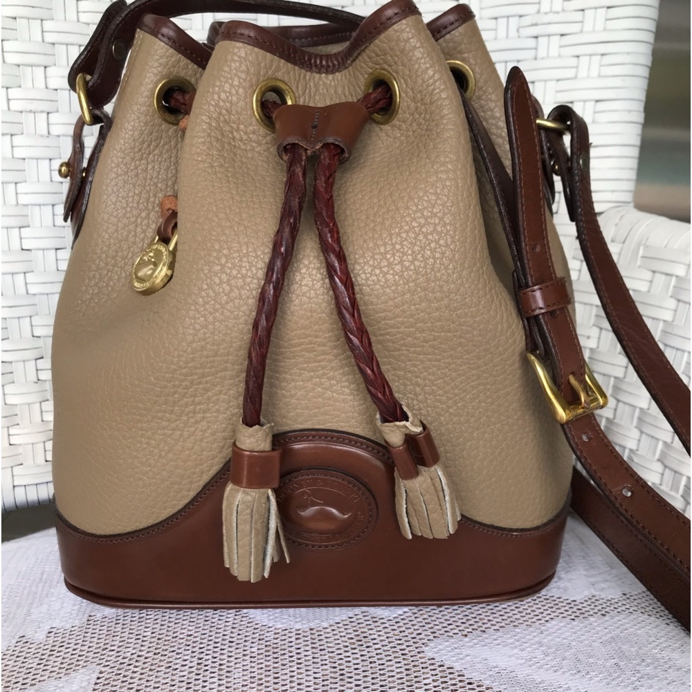 Dooney & Bourke Vintage Drawstring Bucket Bag